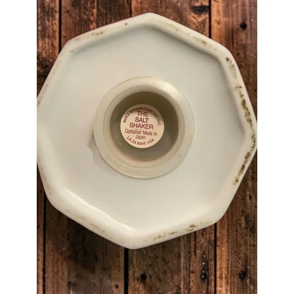 Vintage Merle Norman Cosmetics Hexagonal Salt Shaker